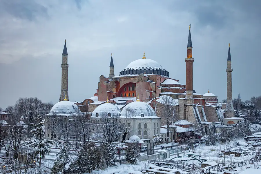 Hagia Sophia: A Winter Jewel in Istanbul’s Crown